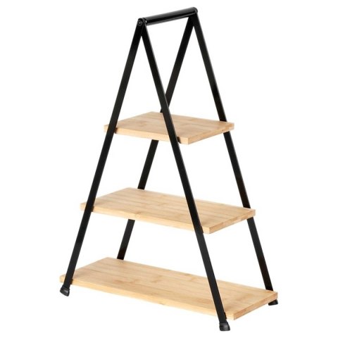 PATERA BAMBUSOWA 3 PIĘTROWA NA CIASTA PRZEKĄSKI 139454