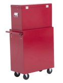 Wózek Narzędziowy 16 Szuflad 61,5 x 33 x 113 cm - Czerwony PAKO