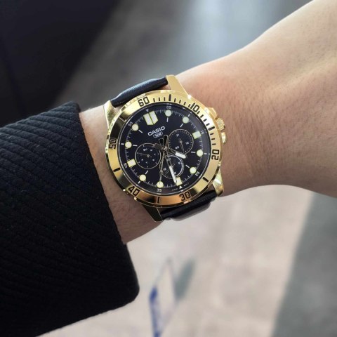 Zegarek Męski Casio MTP-VD300GL-1EUDF + BOX