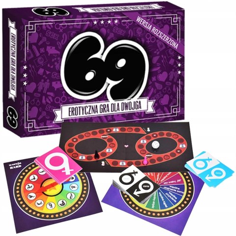 Gra Planszowa Dla Dorosłych - 69 (WERSJA ROZSZERZONA) GRAMMI