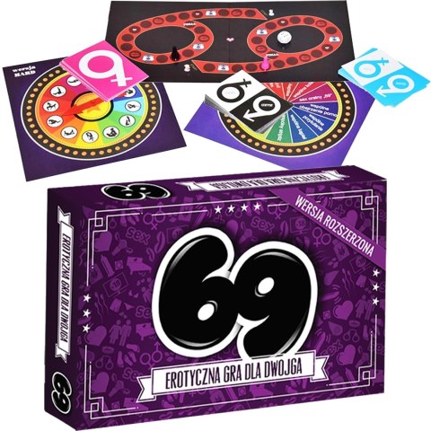 Gra Planszowa Dla Dorosłych - 69 (WERSJA ROZSZERZONA) GRAMMI