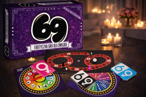 Gra Planszowa Dla Dorosłych - 69 (WERSJA ROZSZERZONA) GRAMMI