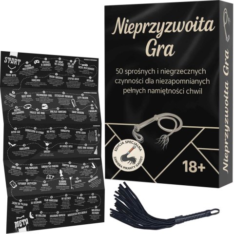 Gra Planszowa Dla Dorosłych - NIEPRZYZWOITA GRA - 50 SPROŚNYCH ZADAŃ GRAMMI