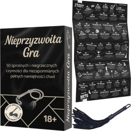 Gra Planszowa Dla Dorosłych - NIEPRZYZWOITA GRA - 50 SPROŚNYCH ZADAŃ GRAMMI
