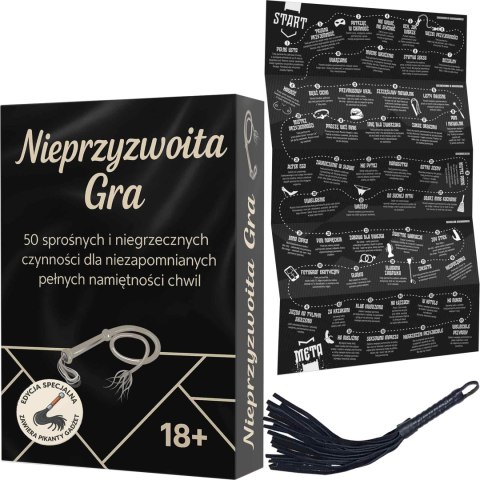 Gra Planszowa Dla Dorosłych - NIEPRZYZWOITA GRA - 50 SPROŚNYCH ZADAŃ GRAMMI