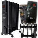 Grzejnik Olejowy Czarny LED z Pilotem (11 żeberek) 2500W CAMRY CR 7813 CAMRY