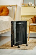 Grzejnik Olejowy Czarny LED z Pilotem (11 żeberek) 2500W CAMRY CR 7813 CAMRY