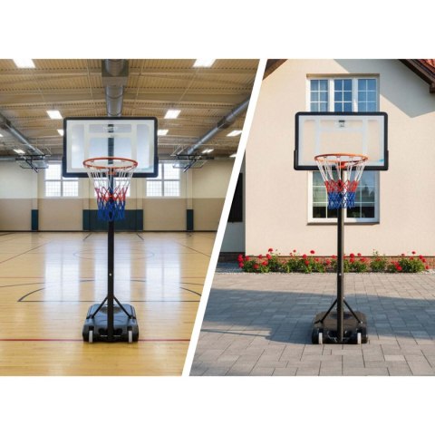 Kosz do koszykówki 150-210cm regulowany duży stabilny wolnostojący Neo-Sport NS-280