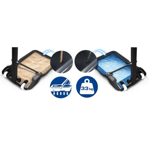 Kosz do koszykówki 150-210cm regulowany duży stabilny wolnostojący Neo-Sport NS-280