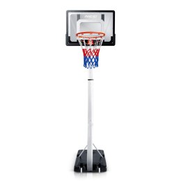 Kosz do koszykówki 150-260cm regulowany wolnostojący stabilny mobilny Neo-Sport NS-281