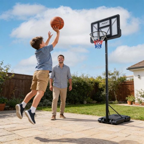 Kosz do koszykówki regulowany 135-300cm stabilny duży Neo-Sport NS-282