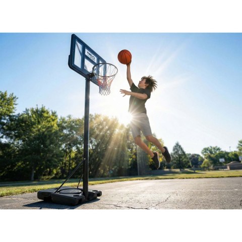 Kosz do koszykówki regulowany 135-300cm stabilny duży Neo-Sport NS-282