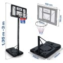 Kosz do koszykówki regulowany 135-300cm stabilny duży Neo-Sport NS-282