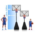 Kosz do koszykówki regulowany 160-305cm stabilny duży Neo-Sport NS-284