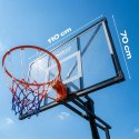 Kosz do koszykówki regulowany 160-305cm stabilny duży Neo-Sport NS-284