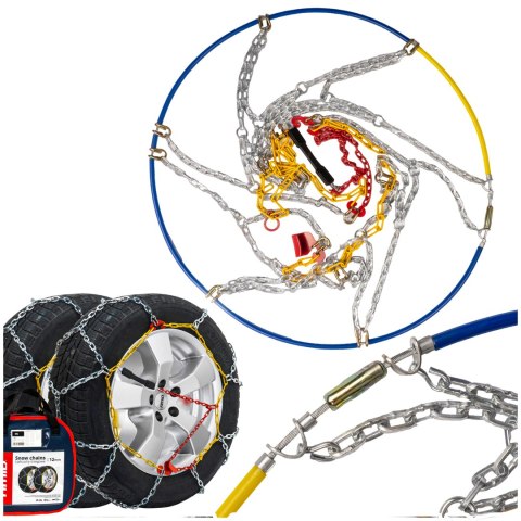 Łańcuchy Śniegowe / Snow Chains 12 mm + BAG KN-130 N AMiO