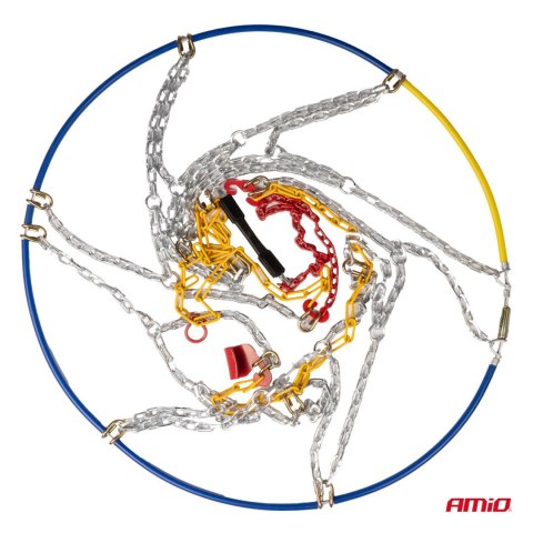 Łańcuchy Śniegowe / Snow Chains 12 mm + BAG KN-130 N AMiO