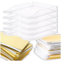 Szuflada Na Dokumenty BANTEX BUDGET Bezbarwna - 5 szt. Bantex