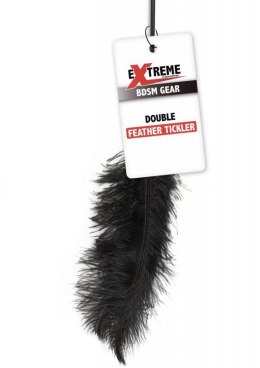 Double Feather Tickler Black
