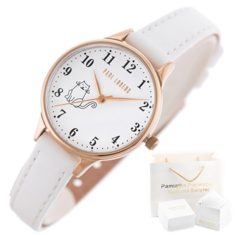 ZEGAREK DAMSKI PAUL LORENS - 12491A-3C2-3 (ZG500D) + BOX