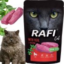 RAFI Karma Mokra Pasztet Dla Kota z Cielęciną 100g - 1 szt. RAFI