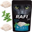 RAFI Karma Mokra Pasztet Dla Kota z Dorszem 100g x 40 szt. RAFI