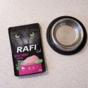 RAFI Karma Mokra Pasztet Dla Kota z Indykiem 100g x 40 szt. RAFI