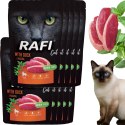 RAFI Karma Mokra Pasztet Dla Kota z Kaczką 100g x 10 szt. RAFI