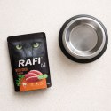RAFI Karma Mokra Pasztet Dla Kota z Kaczką 100g x 10 szt. RAFI