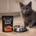 RAFI Karma Mokra Pasztet Dla Kota z Kaczką 100g x 40 szt. RAFI