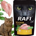 RAFI Karma Mokra Pasztet Dla Kota z Kurczakiem 100g - 1 szt. RAFI