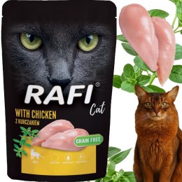 RAFI Karma Mokra Pasztet Dla Kota z Kurczakiem 100g - 1 szt. RAFI