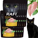 RAFI Karma Mokra Pasztet Dla Kota z Kurczakiem 100g x 10 szt. RAFI