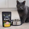 RAFI Karma Mokra Pasztet Dla Kota z Kurczakiem 100g x 40 szt. RAFI