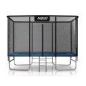 Trampolina ogrodowa prostokątna 12x8ft/366x244cm z siatką zewnętrzną i drabinką Neo-Sport
