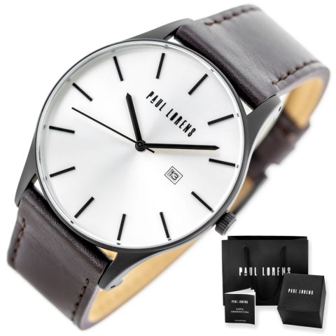 ZEGAREK MĘSKI PAUL LORENS - PL7028A2-3B1 (zg360f) + BOX