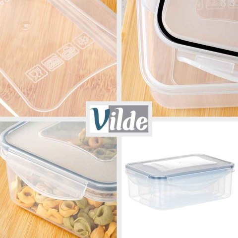 ZESTAW 4 POJEMNIKÓW NA ŻYWNOŚĆ Z POKRYWAMI I USZCZELKAMI 229244