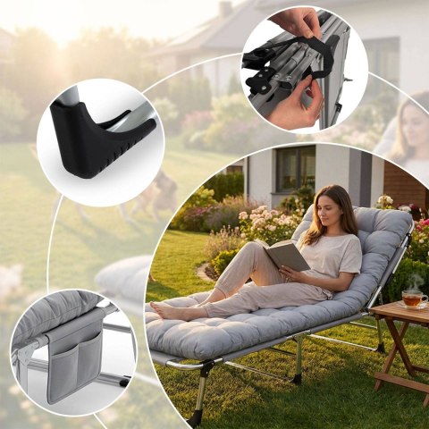 Łóżko turystyczne składane leżak ogrodowy ChillWell Dream Sofotel