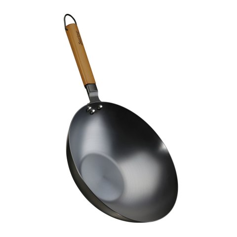 Wok, stal węglowa, śred. 20 cm