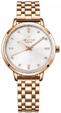 Zegarek Damski Giewont Sapphire Różowe Złoto GW7370-B3