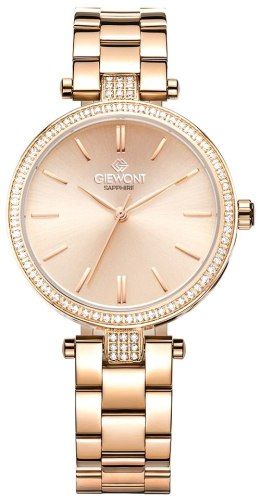 Zegarek Damski Giewont Sapphire Różowe Złoto GW9890-B3