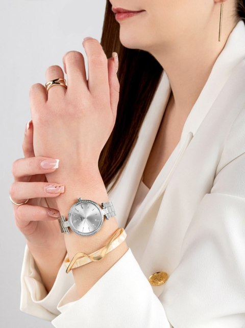 Zegarek Damski Giewont Sapphire Srebrny GW9890-B1