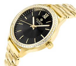 Zegarek Damski Giewont Sapphire Złoto Czarny GW1140-B4