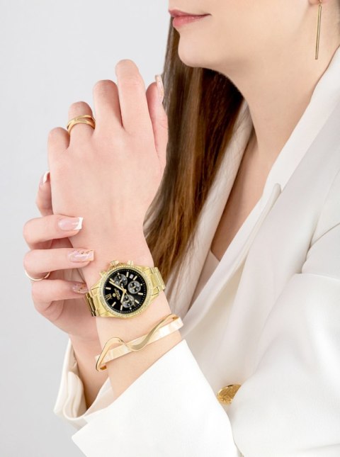 Zegarek Damski Giewont Sapphire Złoto Czarny GW3670-B3