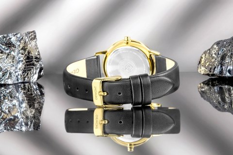 Zegarek Damski Giewont Sapphire Złoto Czarny GW4130-A4