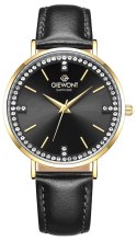 Zegarek Damski Giewont Sapphire Złoto Czarny GW5390-A4