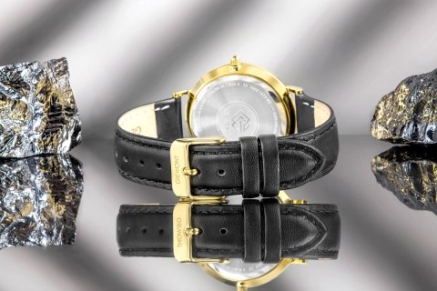 Zegarek Damski Giewont Sapphire Złoto Czarny GW5390-A4