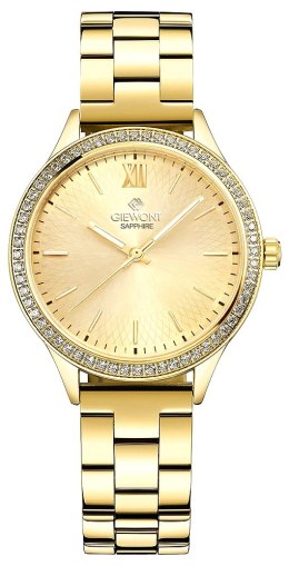 Zegarek Damski Giewont Sapphire Złoty GW1140-B3