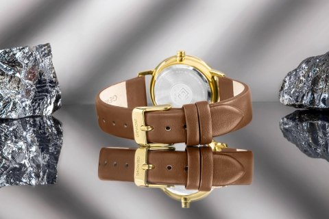 Zegarek Damski Giewont Sapphire Złoty GW4130-A2