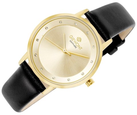 Zegarek Damski Giewont Sapphire Złoty GW4130-A3